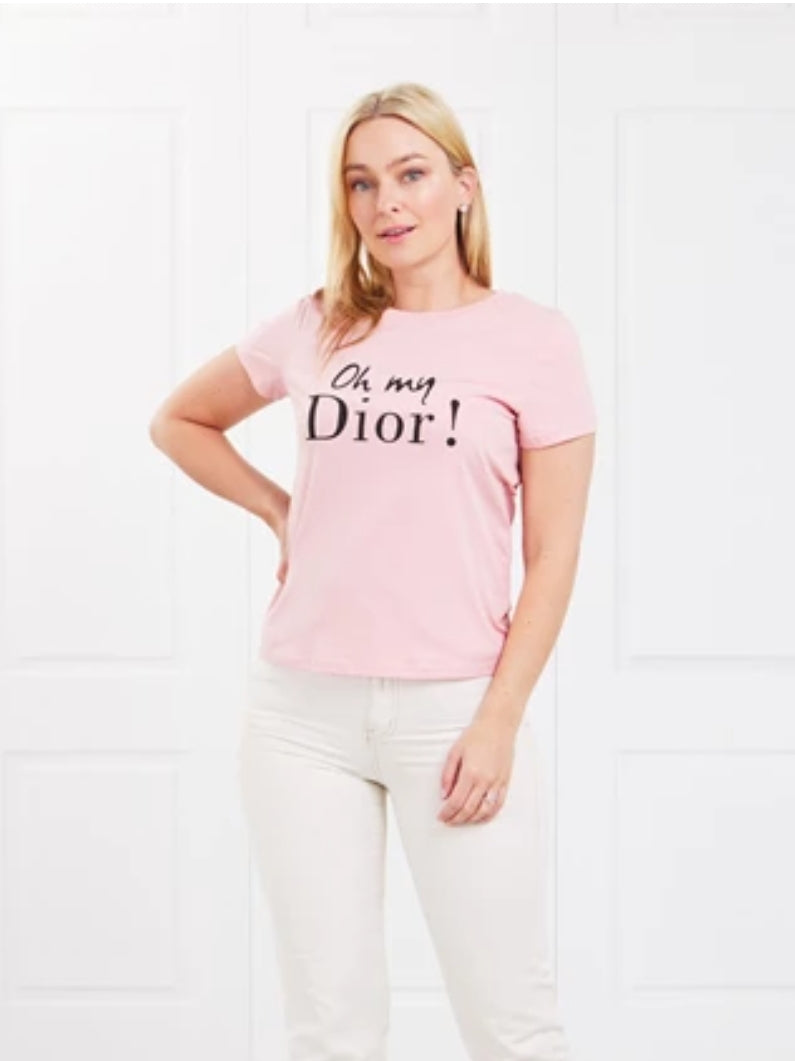 Oh my dior t shirt outlet